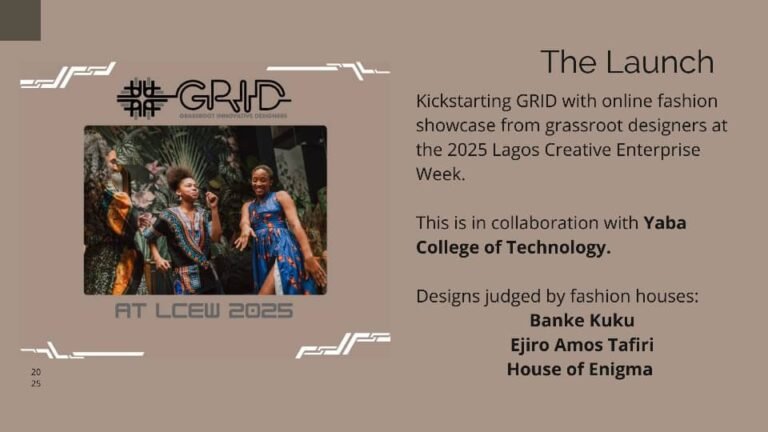 Bold, Innovative Designers Unveiled at the GRID Launch during LCEW2025