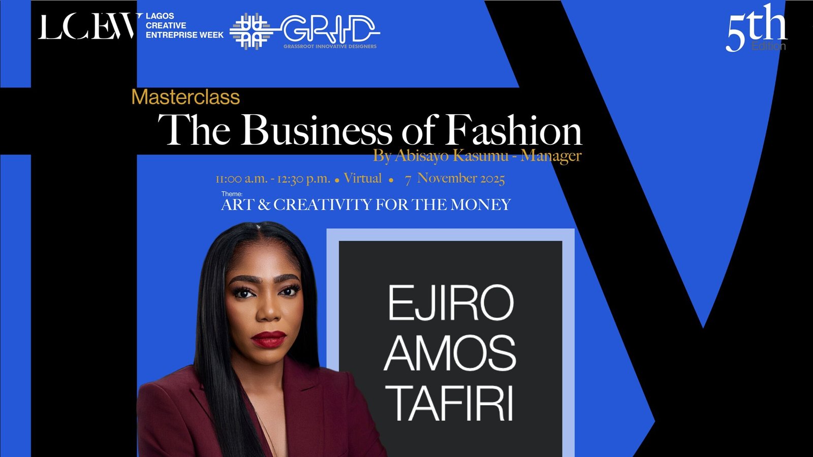 Virtual Poster_LCEW 2025_Abisayo Kasumu EAT